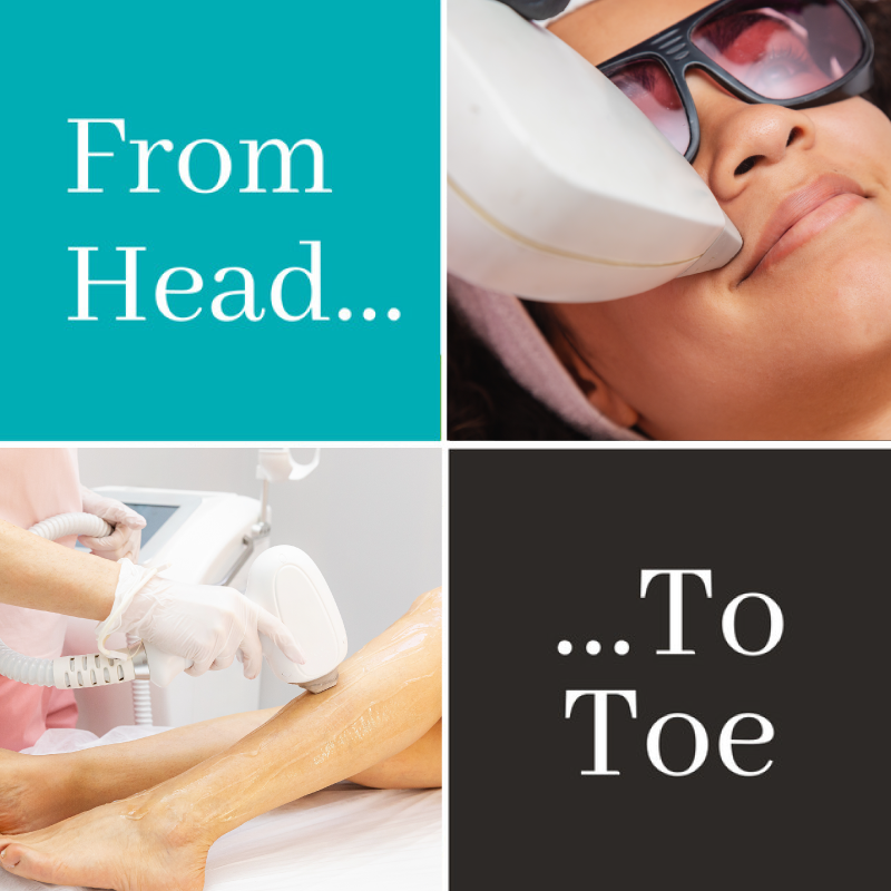 Laser hair removal treatment results and procedure gallery